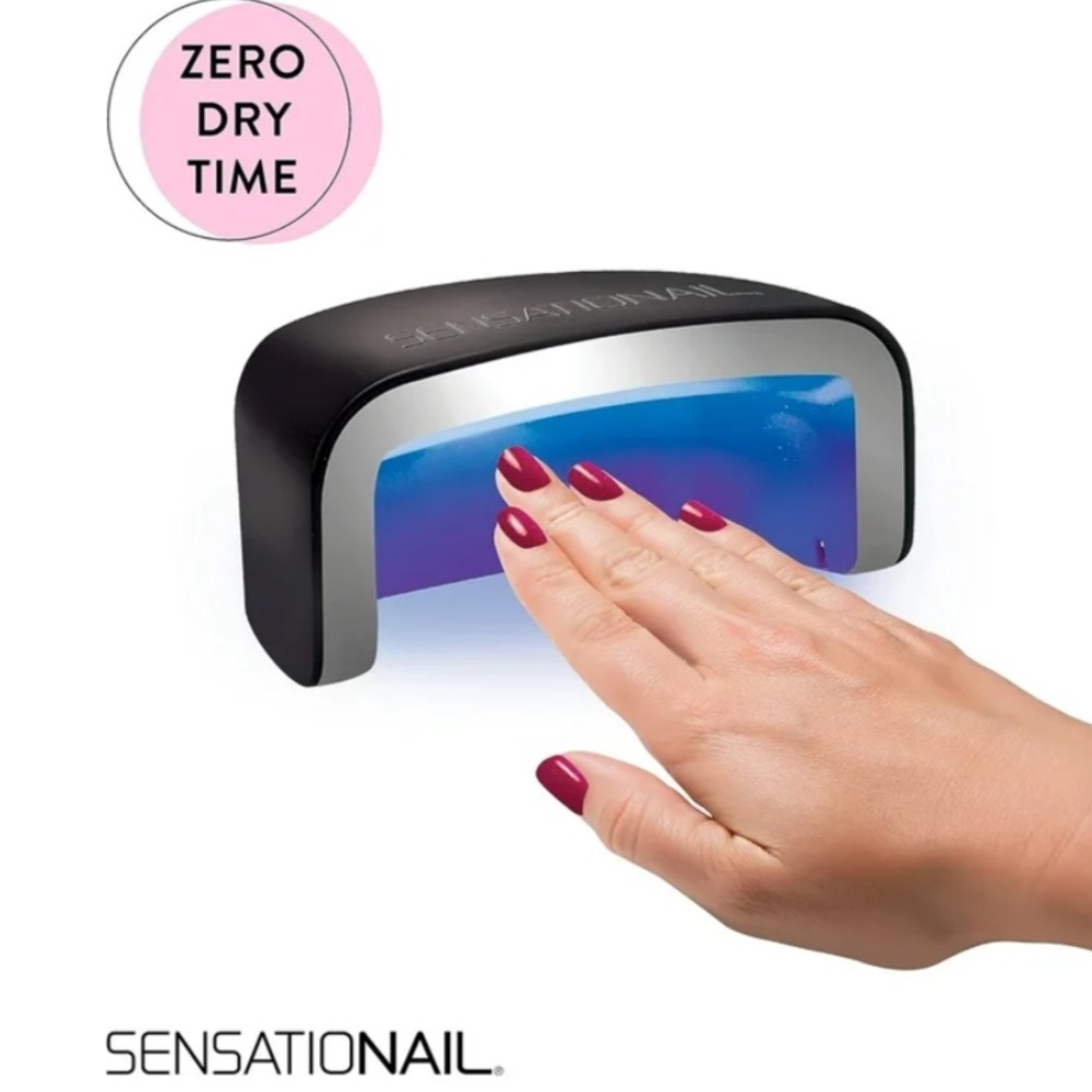 NWOT SensatioNail LED Gel Nail Polish Lamp (Black)